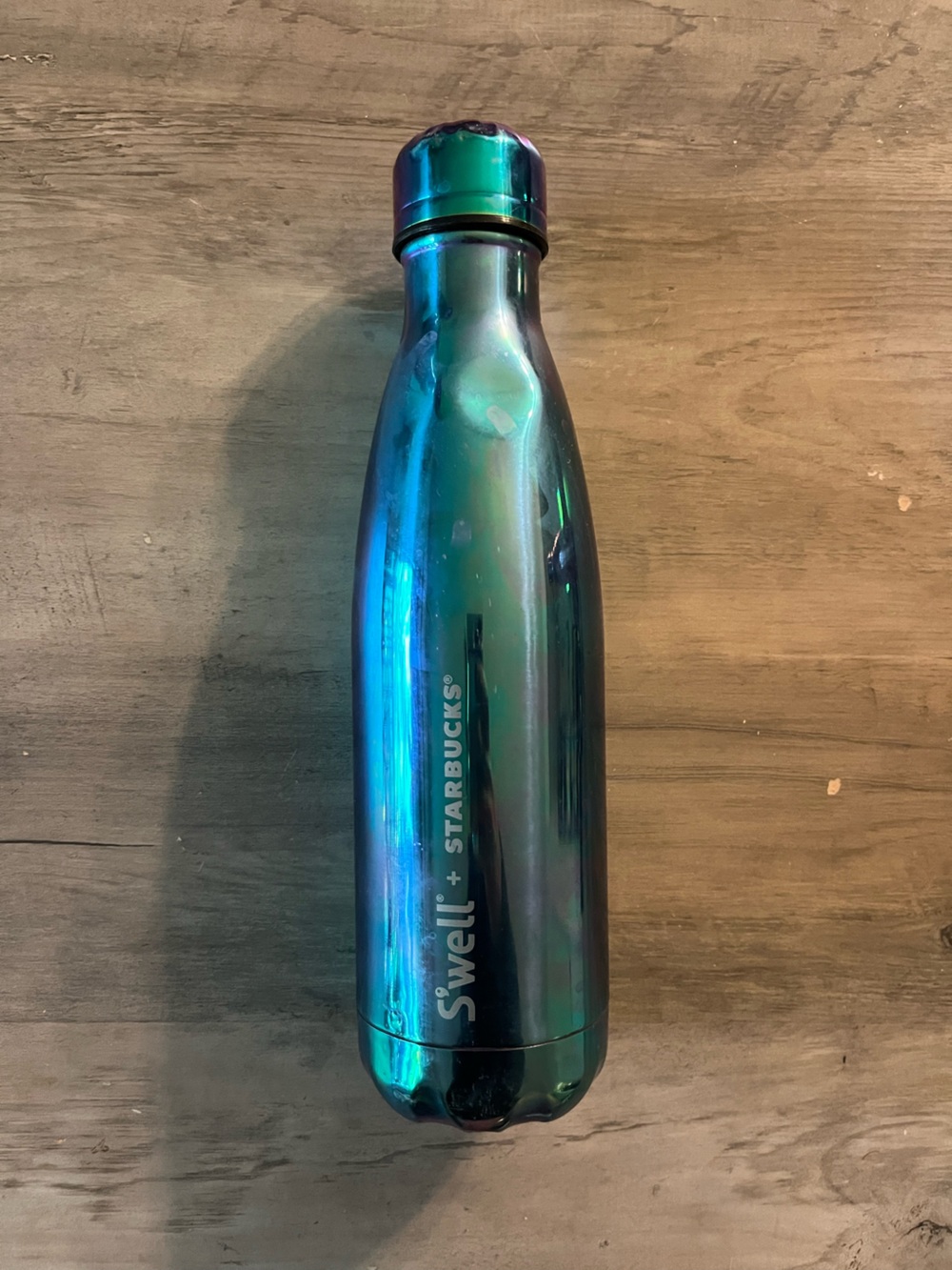 Swell + Starbucks Holographic Iridescent Water Bottle
